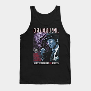 Cast A Deadly Spell, Lovecraft, Cult Classic Tank Top